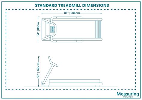 Treadmill Dimensions and Guidelines (with Drawings) - MeasuringKnowHow