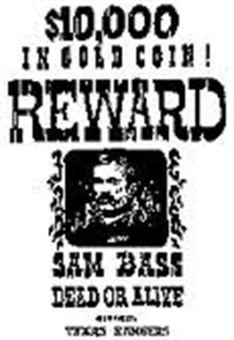 Seduced By History: LEGENDARY OUTLAW SAM BASS