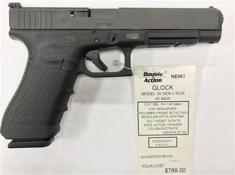 Glock 35 Gen 4 MOS - Double Action Indoor Shooting Center & Gun Shop