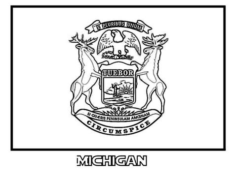 Michigan State Coloring Pages at GetColorings.com | Free printable colorings pages to print and ...