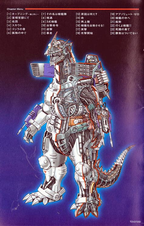 citystompers1: â€œMechagodzilla schematic from Godzilla Against ...