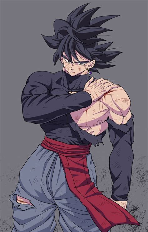 Goku Black Fan Art | Dragon Ball Comic Illustration