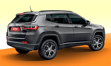 2021 Jeep Compass Facelift Imagined In New Rendering Images