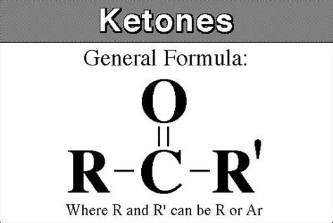 Detachment and indentify of organic compound: Ketone