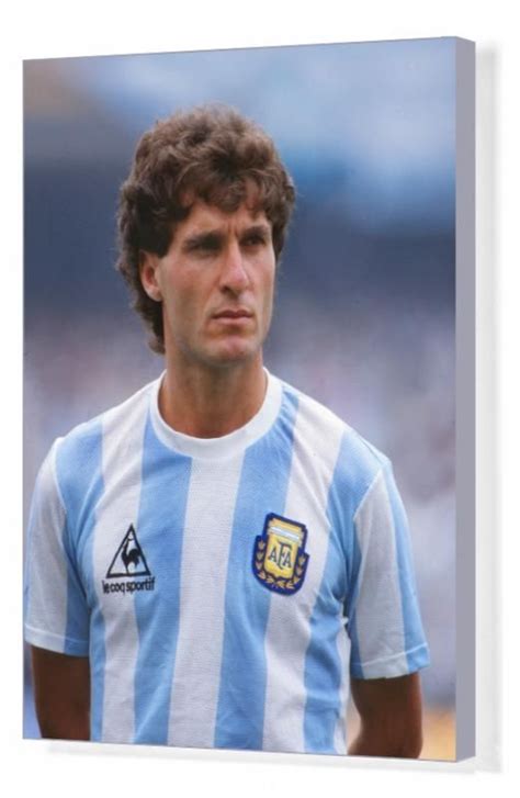 Print of Argentinas Oscar Ruggeri at the 1986 World Cup in 2021 | World ...