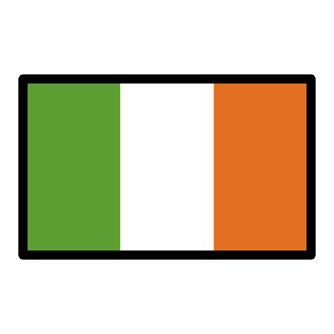 Irlanda Bandera clipart. Dibujos animados descargar gratis. | Creazilla