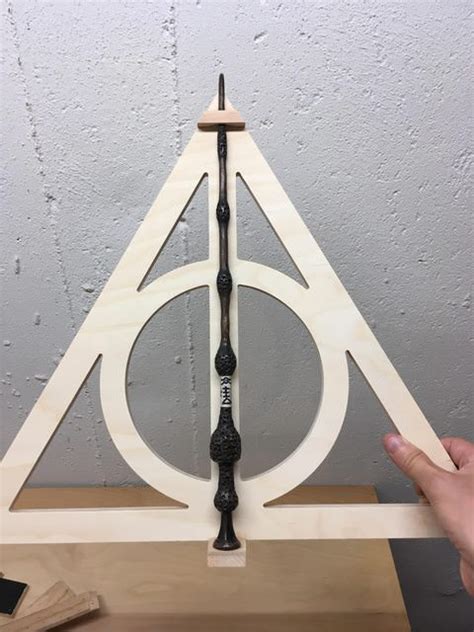 Deathly Hallows display for my Elder Wand | RPF Costume and Prop Maker Community