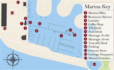 Final Marina Map - Skyline Marine Center