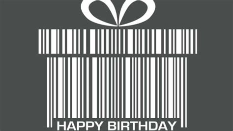 Happy Birthday Barcode