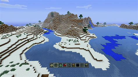 XBOX Minecraft Seeds: TU12 Seed: waterfalls