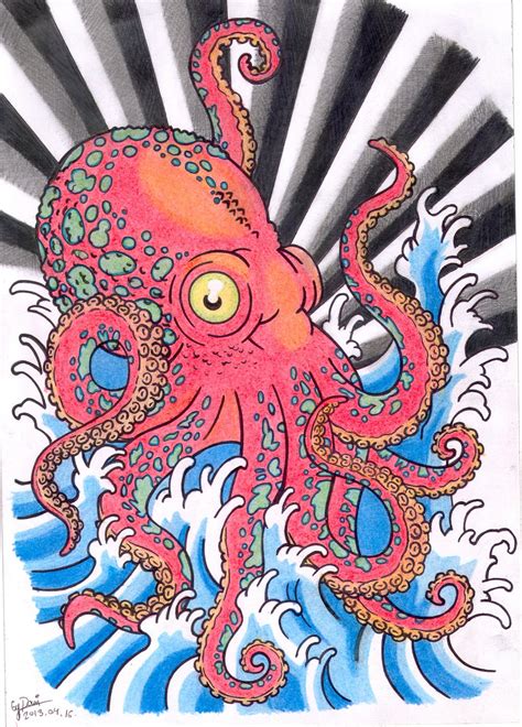 Octopus Tattoo Design by brianjones90 on DeviantArt