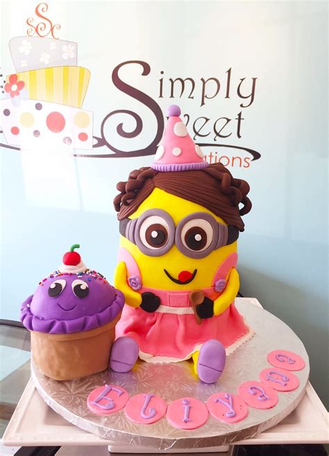 Girl Minion cake | Simply Sweet Creations | Flickr