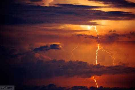 Lightning Storm Out Over Jupiter Coast | HDR Photography by Captain Kimo