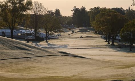 PGA Championship 2023: Oak Hill frost photos before the first round