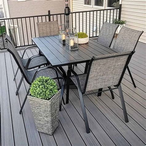 Modern Outdoor Dining Set - Soul & Lane