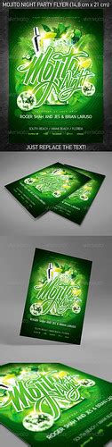 Mojito Night Party Flyer, PSD Template | "Mojito Night Party… | Flickr