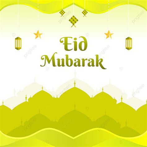 Green White Eid Mubarak Islamic Background, Green, White, Background Background Image for Free ...