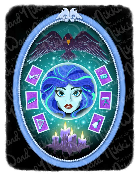 Madame Leota by NikkiWardArt on DeviantArt