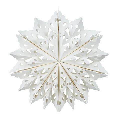 Hanging Paper Kirigami Snowflake Large - BrandAlley