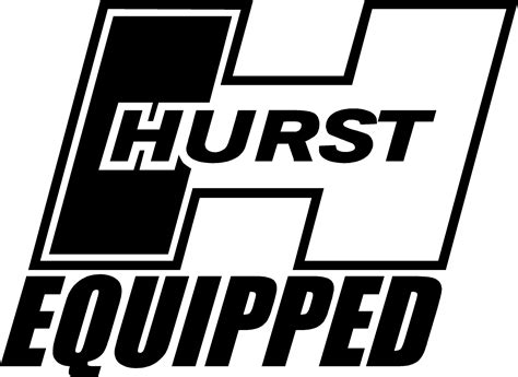 HURST EQUIPPED DECAL / STICKER 05