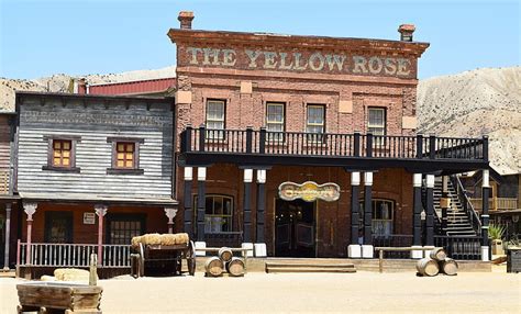 Old Western Town Saloon