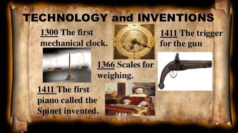 Inventions During The Renaissance Period - slideshare