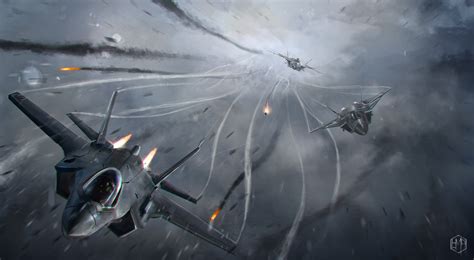 ArtStation - Dogfight_keyframe