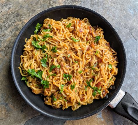 Korean Style Maggi Noodles Recipe