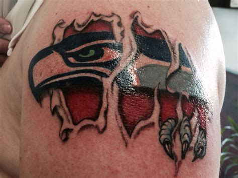 Seattle Seahawks Tattoo in Chandler AZ