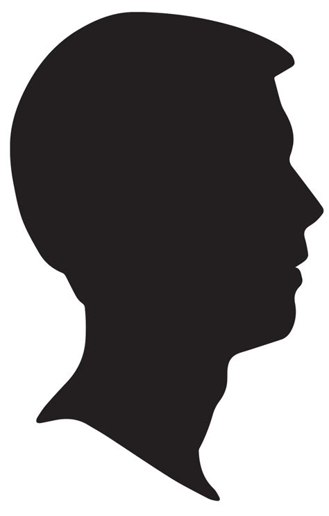 Male Silhouette Profile by snicklefritz-stock on DeviantArt