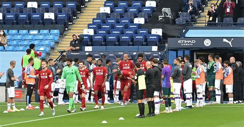 Liverpool fans slam Man City's guard of honour for Premier League ...