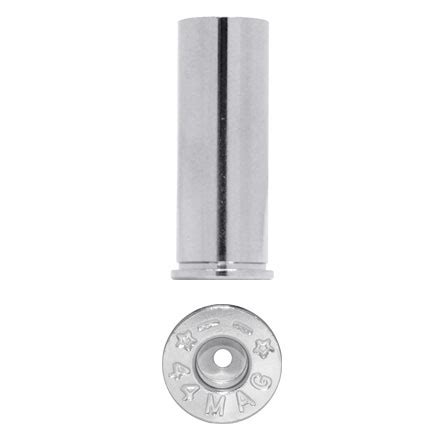 Starline Unprimed Pistol Brass 44 Mag Nickel 500 Count by Starline