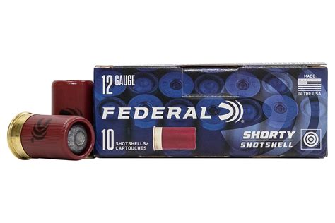 Federal 12 Gauge 1-3/4 in Rifled Slug Shorty Shotshells 10/Box | Sportsman's Outdoor Superstore