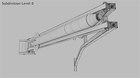 3D Qassam 1 Rocket Model - TurboSquid 2145524