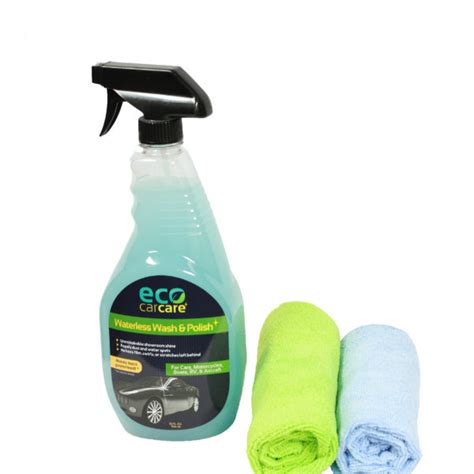 Waterless Car Wash Spray On Wax Formula 32 oz by Eco Car Care