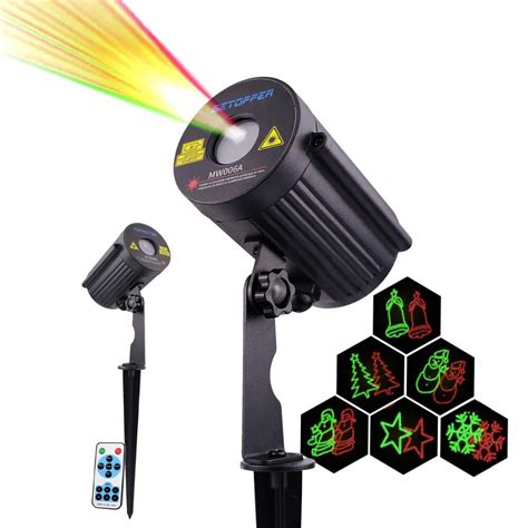 BETOPPER SIX Pattern Waterproof IP68 Stage Light Laser Projector Light Stage Lighting Effect ...