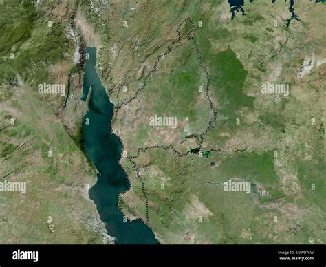 Kigoma, region of Tanzania. High resolution satellite map Stock Photo - Alamy