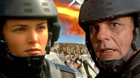 Michael Ironside Starship Troopers Arm