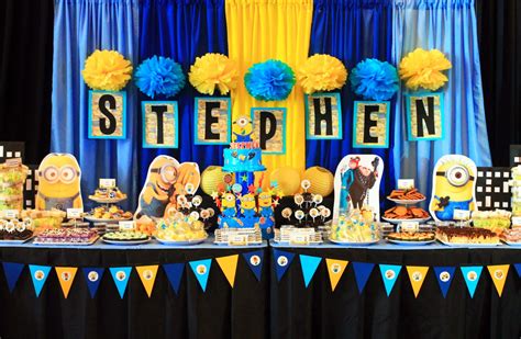 Kids Party Hub: Despicable Me Minions 'Flight to the Moon' Themed Party ...