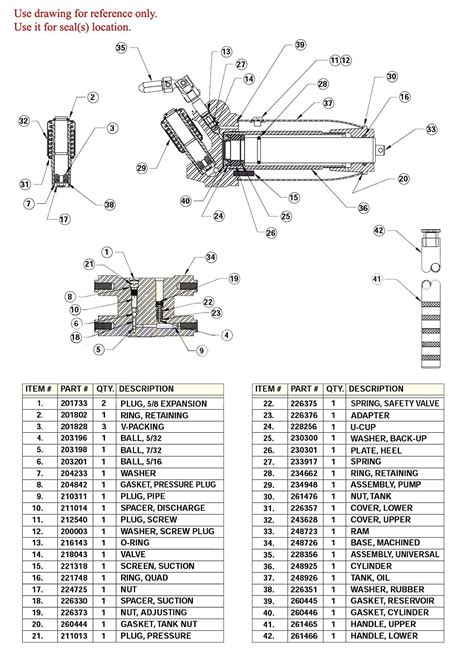 7 Pics Hein Werner 2 Ton Floor Jack Parts Diagram And View - Alqu Blog