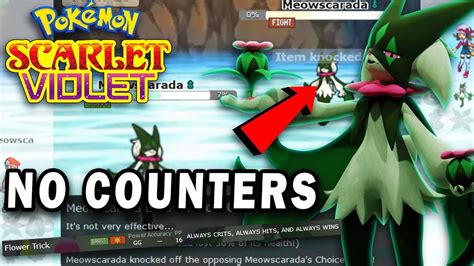 FLOWER TRICK MEOWSCARADA IS INSANE! Pokemon Scarlet and Pokemon Violet ...