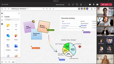 Microsoft Whiteboard gets new UI and tons of new collaboration features