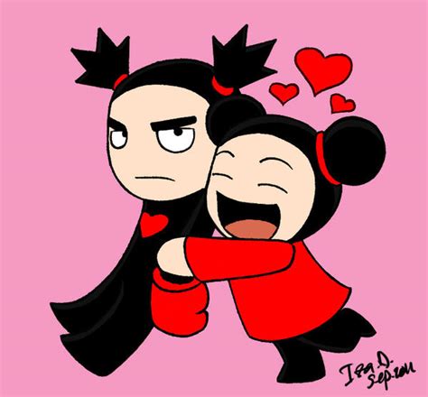 Pucca and Garu by IzIzIza on DeviantArt