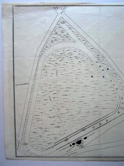 Berkshire – Ascot – Racecourse. – Map Woman