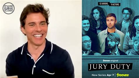 Jury Duty - James Marsden on improv, lessons learned on Anchorman 2 & playing a "unique" version ...