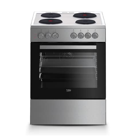 Beko FSM66100GX 60cm Electric Cooking Range - Ansons