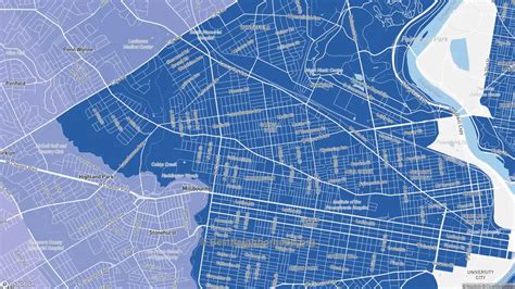 Haddington-Carroll Park, Philadelphia, PA Political Map – Democrat & Republican Areas in ...