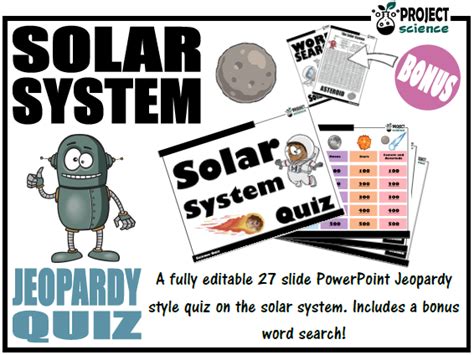 Solar System Quiz | Teaching Resources