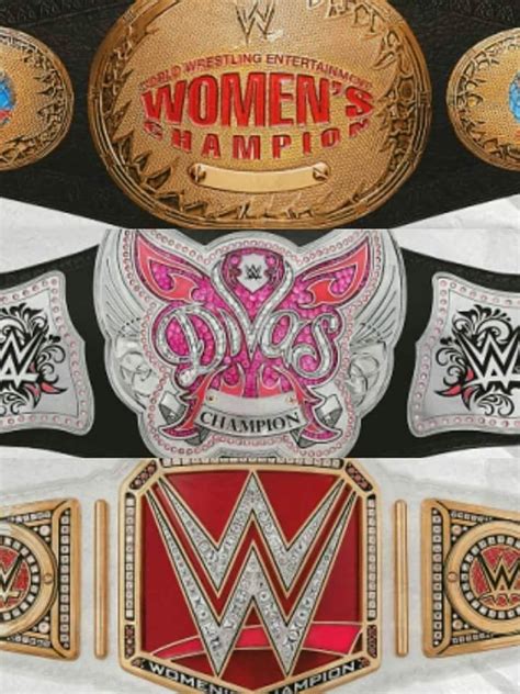 The past to current women's championship belts of WWE. Wwe Divas Paige, Wwe Total Divas, Paige ...
