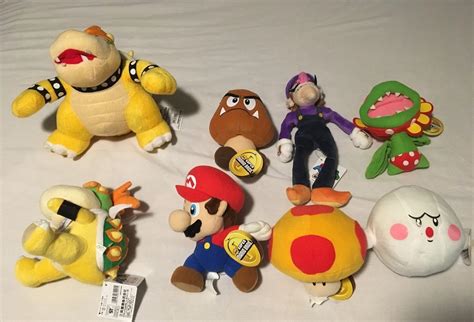 Super Mario (Mario Party, Super Mario 64, etc) Plush Lot (Very Good ...